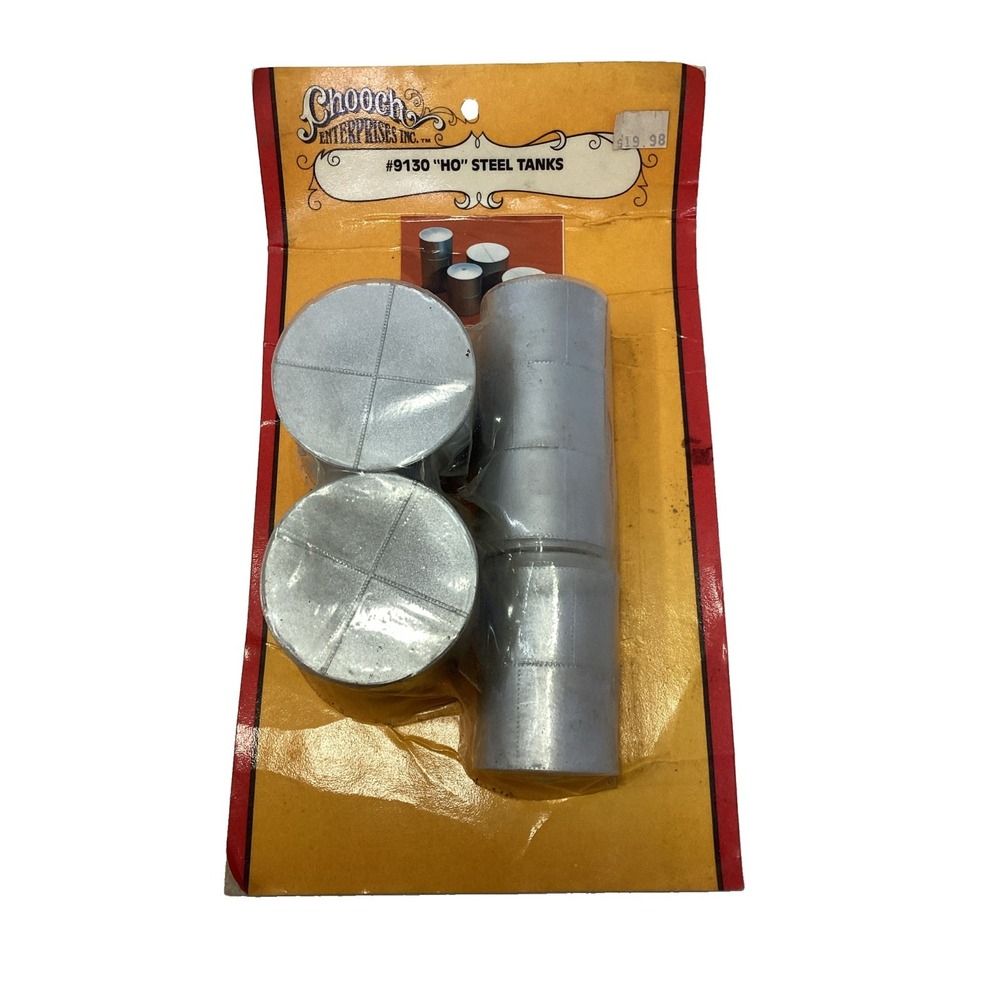 Chooch Enterprises #9130 "HO"steel Tanks NEW